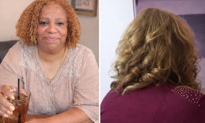 Image 5: Women’s Haircut, Deep Conditioning, Style (Blowout), Highlights & More