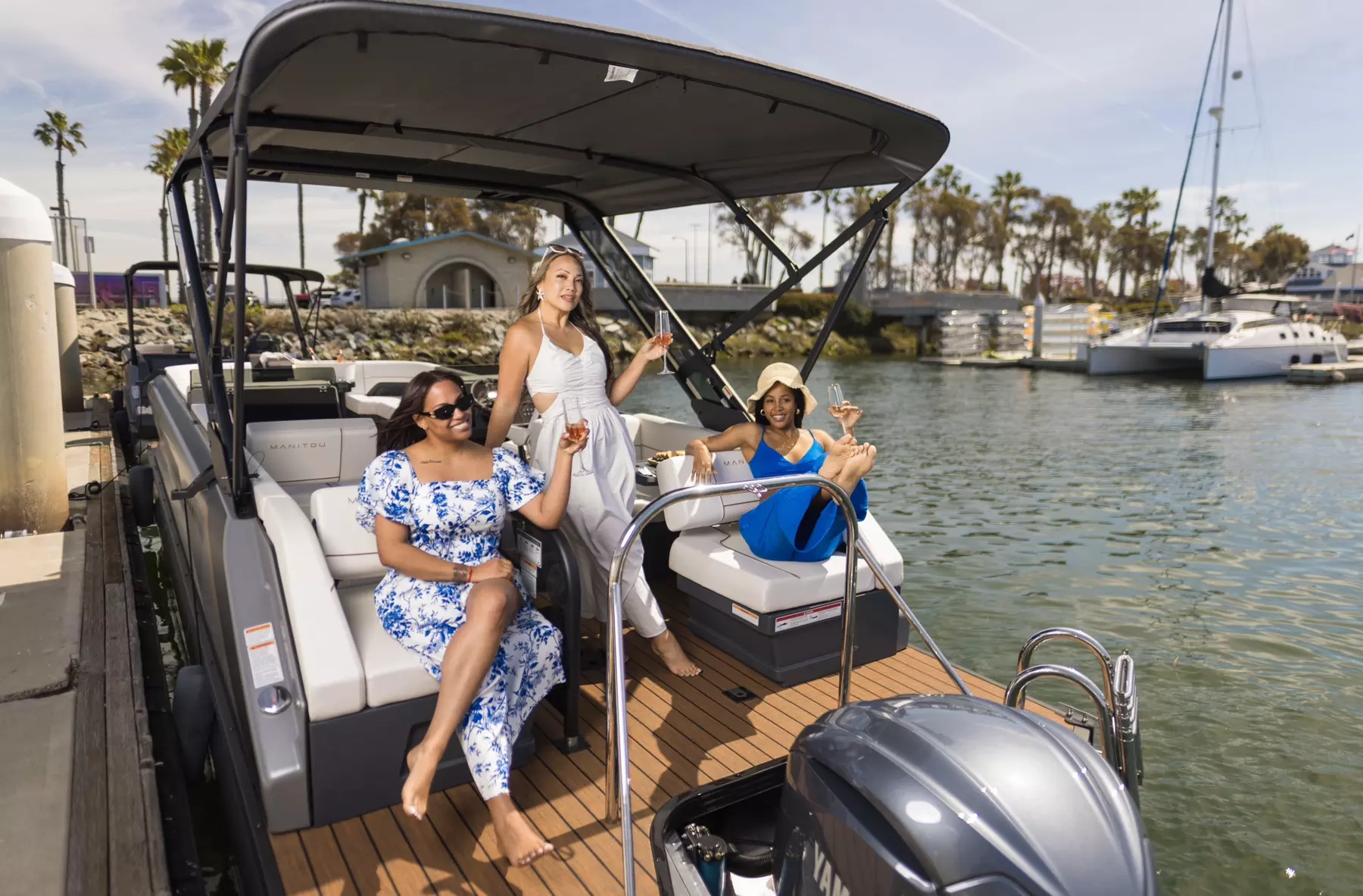 Explore 1 or 2-Hour Private Boat Charters for up to 12 - San Diego Bay