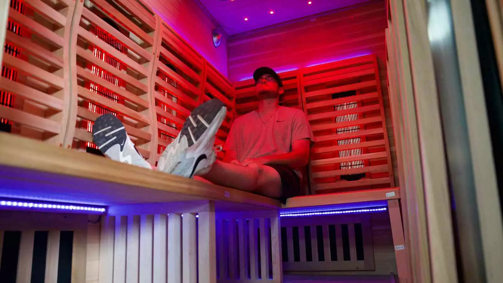 Get a One 30, or 60 Minute Infrared Sauna Session with Cold Plunge