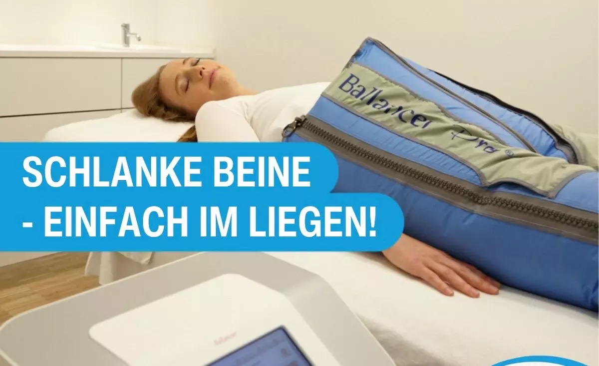 Maschinelle Lymphdrainage-Massage für 1 Person