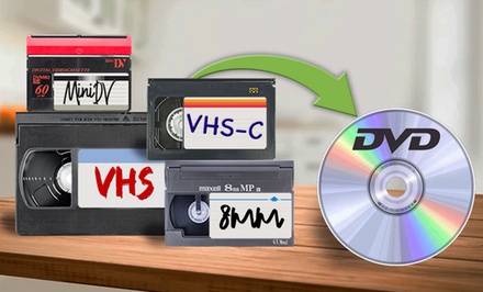 3 Videotapes to DVD - Transfer Home Movies