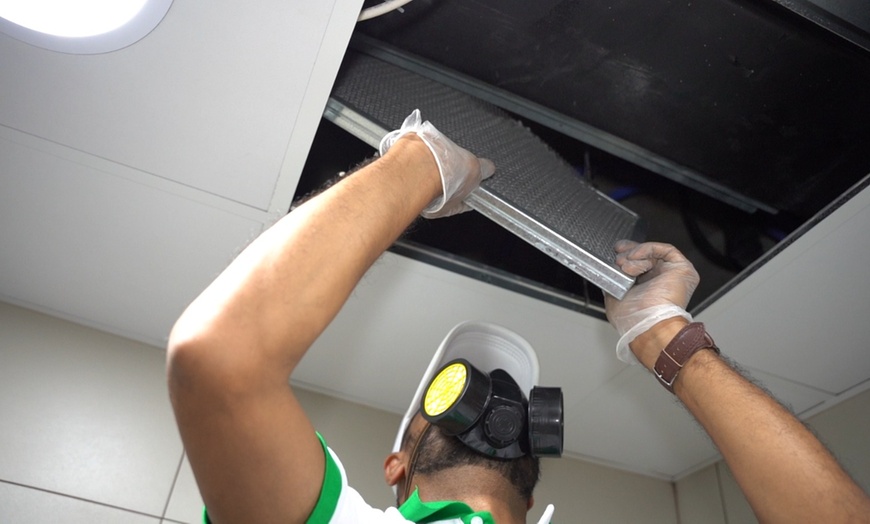 Image 2: Home AC Duct Cleaning & Disinfection for One, Two, or Three Units