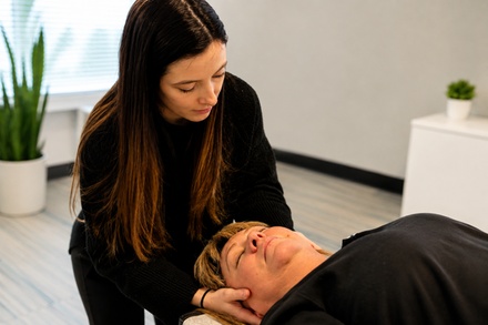Neck Pain and Posture Evaluation with X-Rays and Chiropractic Adjustment - Aligned Health Center