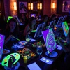 Image 3: 3-Hour Painting Party for One or Two – Glow Option  