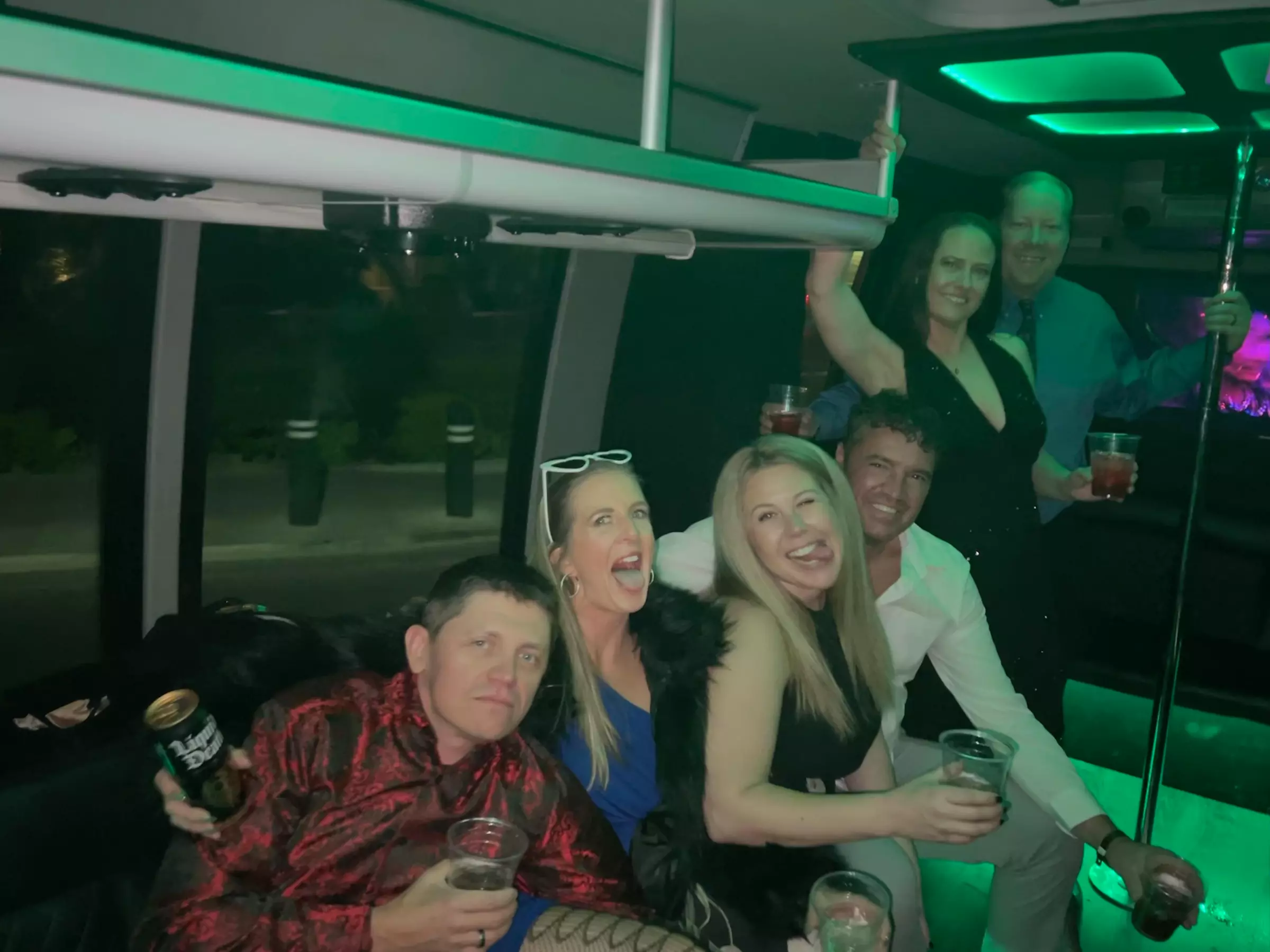 Experience Vegas Nightout's thrilling nightclub crawl for groups with a luxury party bus and up to 32% off - Second Medium