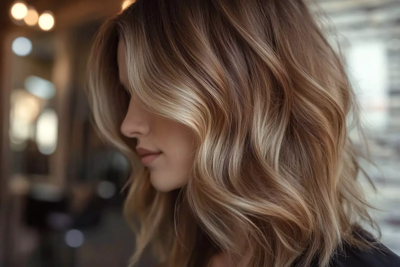 Formule shampoing, soin, coupe et brushing avec couleur et balayage en option (jusqu'à 63% de remise)