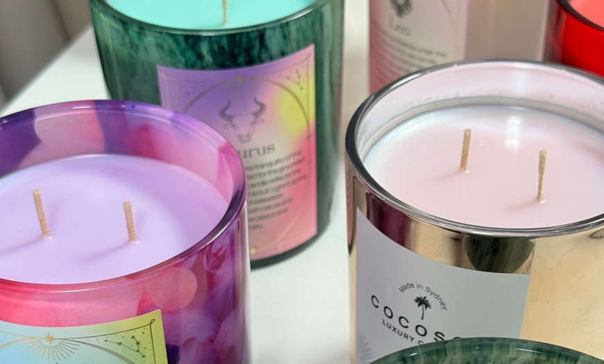 Image 1: Weekday Candle and Reed Diffuser Making Class for Two or Four People