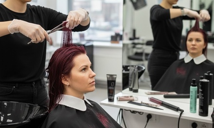 Sesión de peluquería con tratamiento, corte, secado y peinado - CAS Centro de Belleza y Peluquería Unisex