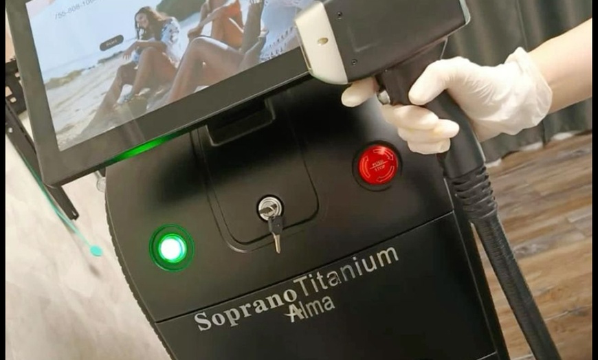 Image 3: 6 Soprano Laser Hair Removal Sessions on One Small, Medium, Large Area