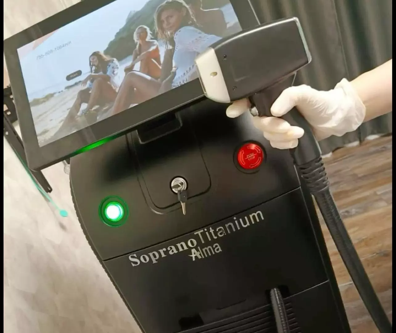 6 Soprano Laser Hair Removal Sessions on One Small, Medium, Large Area