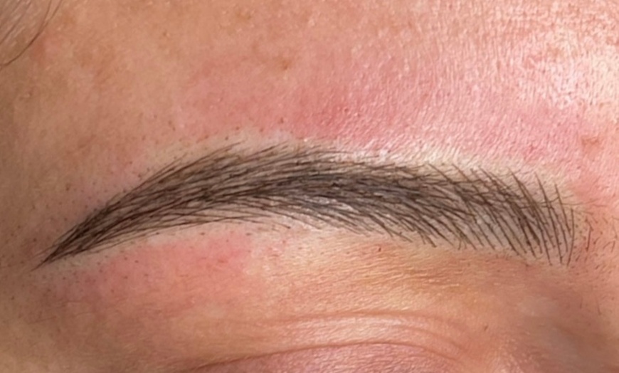 Image 1: Get Perfect Brows with One Microblading Session
