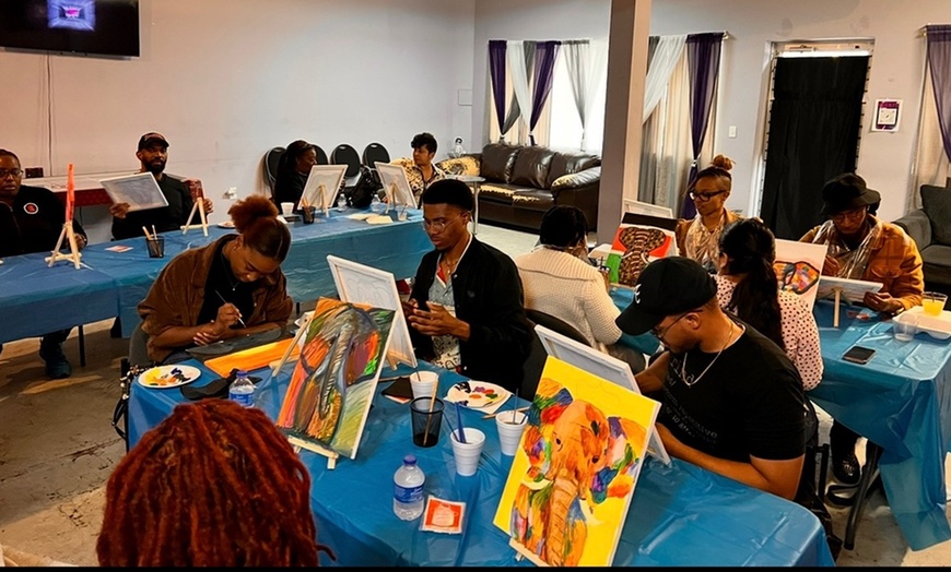 Image 2: RnB Sip & Paint: A Creative Two-Hour Experience