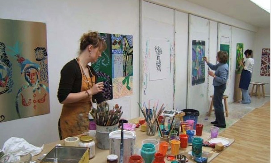 Image 1: Jusqu'à 60% de remise sur Cours de peinture chez ATELIER 115 peinture