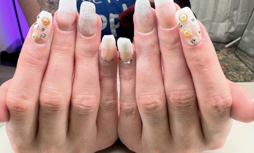 Image 3: Get Ready to Flaunt Flawless Nails w/ a Dazzling Manicure/Extensions!