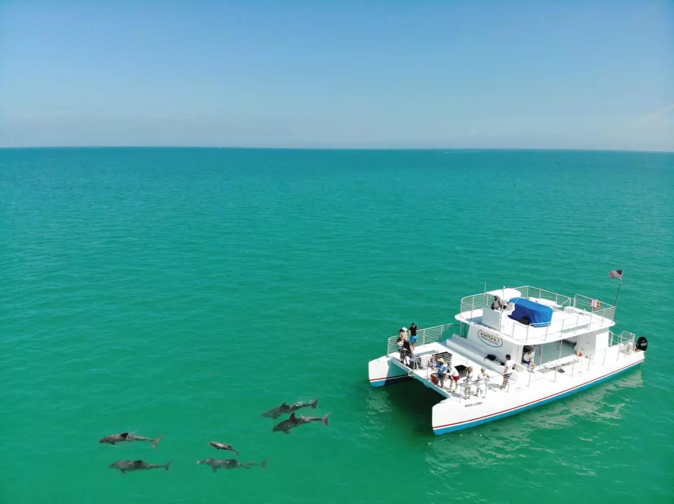 Dolphin Watching & Escape to Key West Sandbars for Ultimate Fun!
