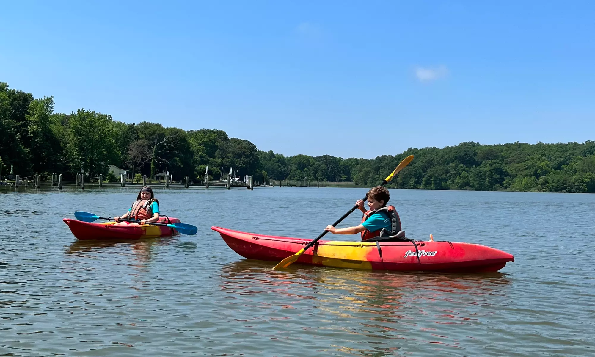 Enjoy One Hour Of Kayaking for Two, or Four
