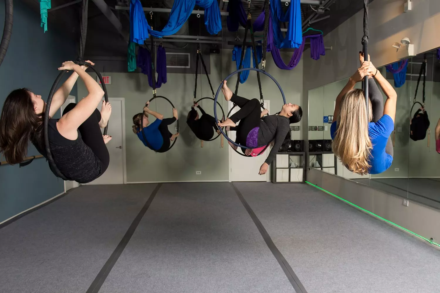 Discover Aerial Fitness with Pole, Aerial Hammock & Hoop Classes