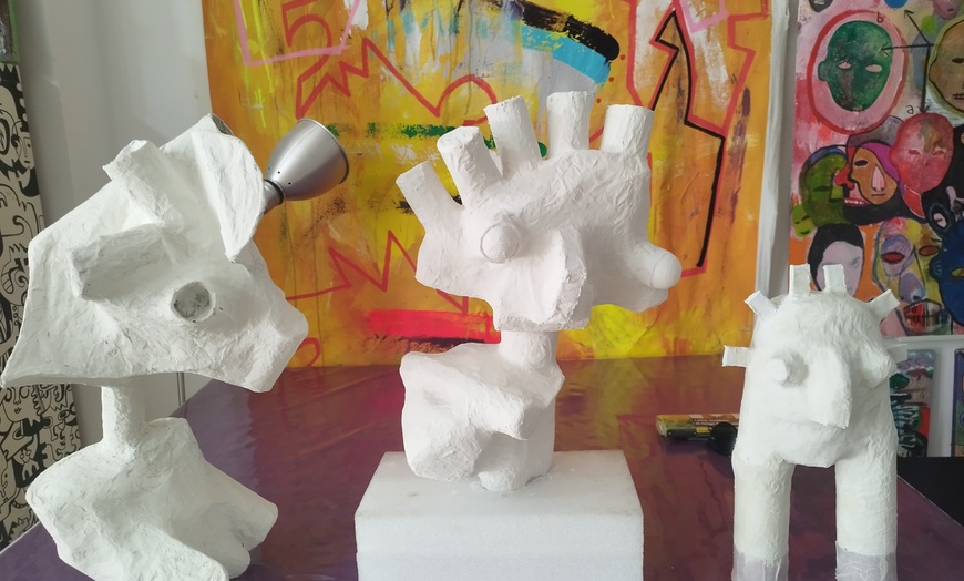 Image 10: Taller de expresión creativa de 4 clases para 1 o 2 adultos o niños