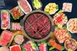 Personalised Hot Pot meal with sliced meat, fresh vegetables, rice/noodles for Two or Four (Up to 48% Off) - Second Medium