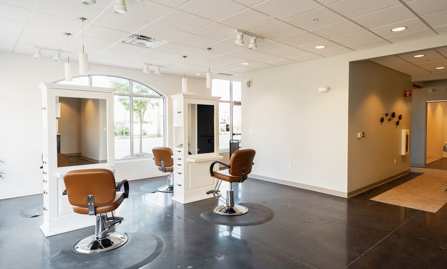 Image 4: Get Haircut & Conditioning/ Women's Haircut and Root Color Services