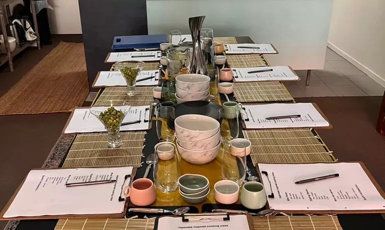 Italian, Japanese, Spanish, Moroccan, Mexican or French Cooking Class