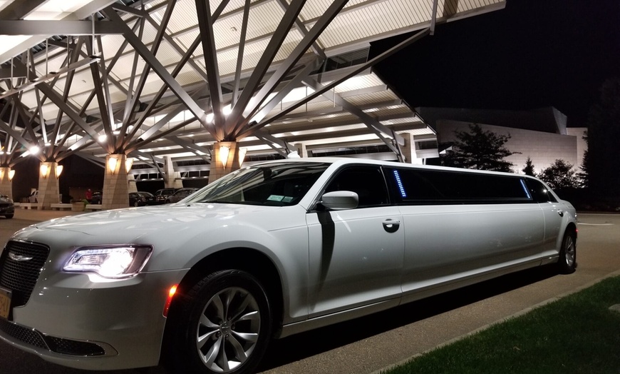 Image 3: Luxury sedan and limo rides for weddings, proms, and vineyard tours