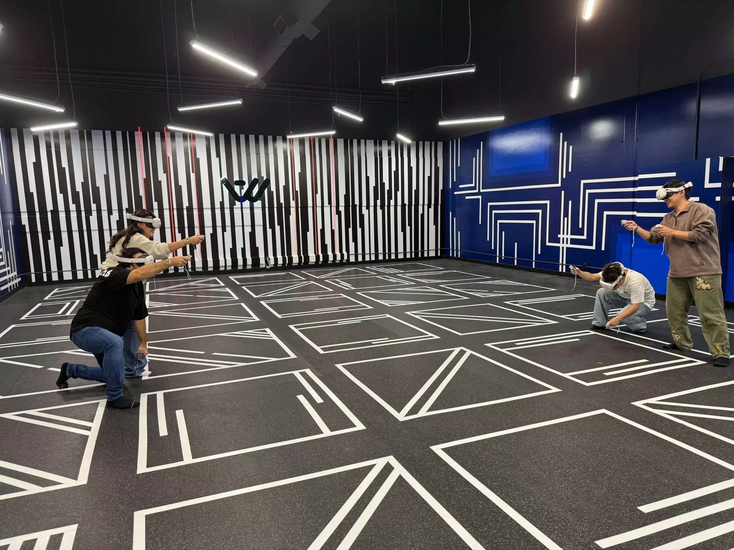 Full-Body VR Immersive Multiplayer Experience For Up to 12 People