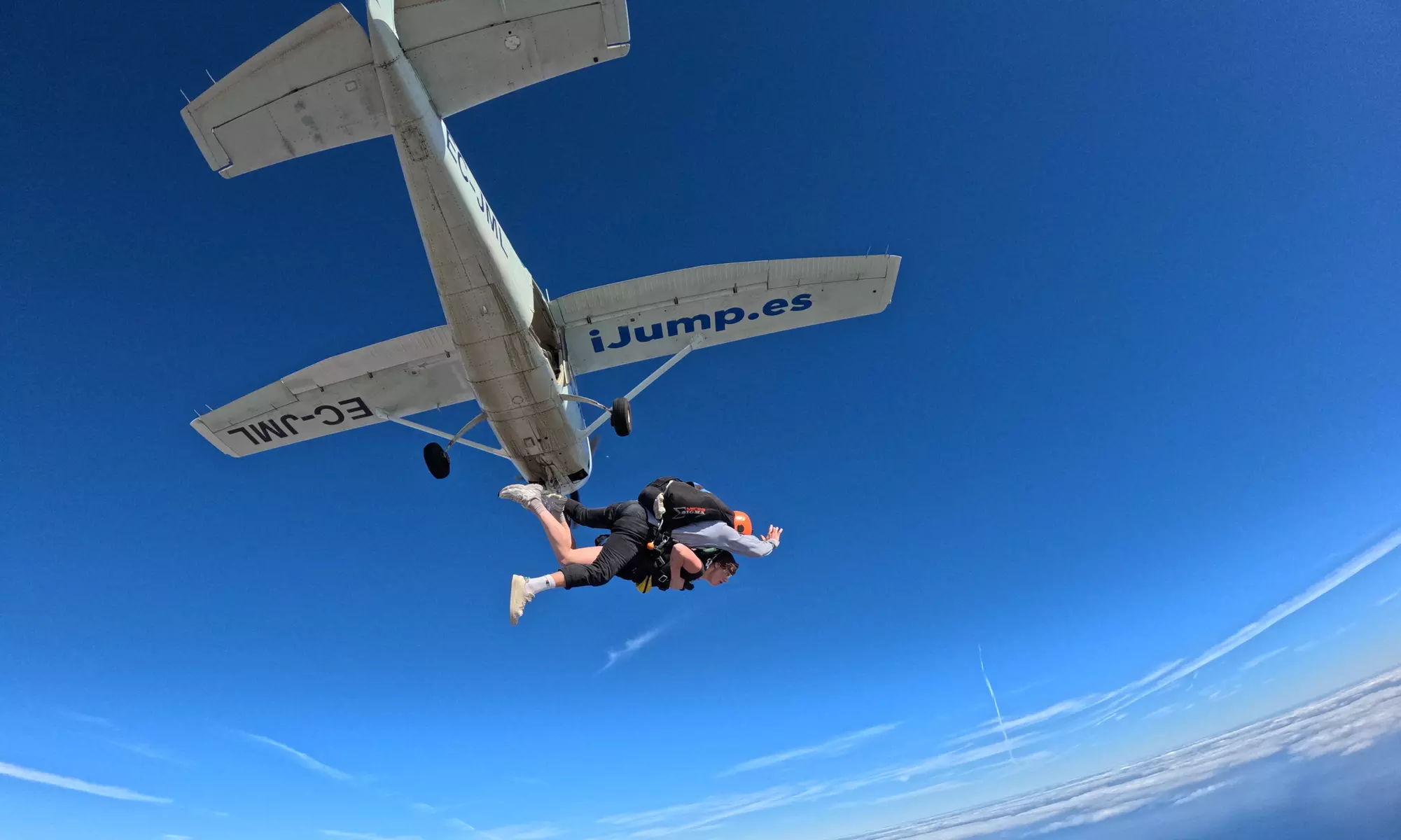 Salto en paracaídas y caída libre desde 3000 m con iJump Gran Canaria