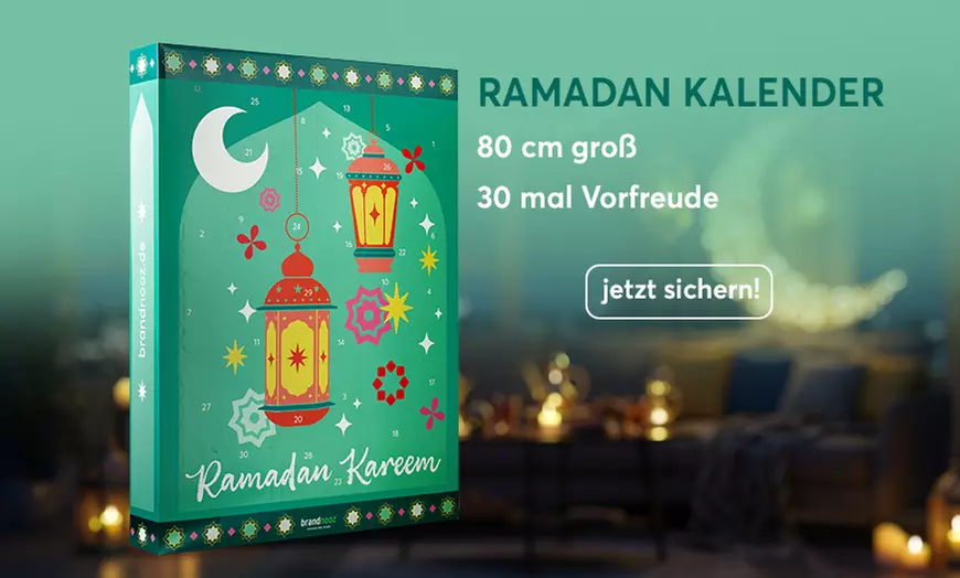 XXL Ramadan Kalender 2026 - 100 % halal