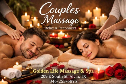 60 minute Fusion Massage with Hot Stones and Hot towels - Golden life Massage & Spa