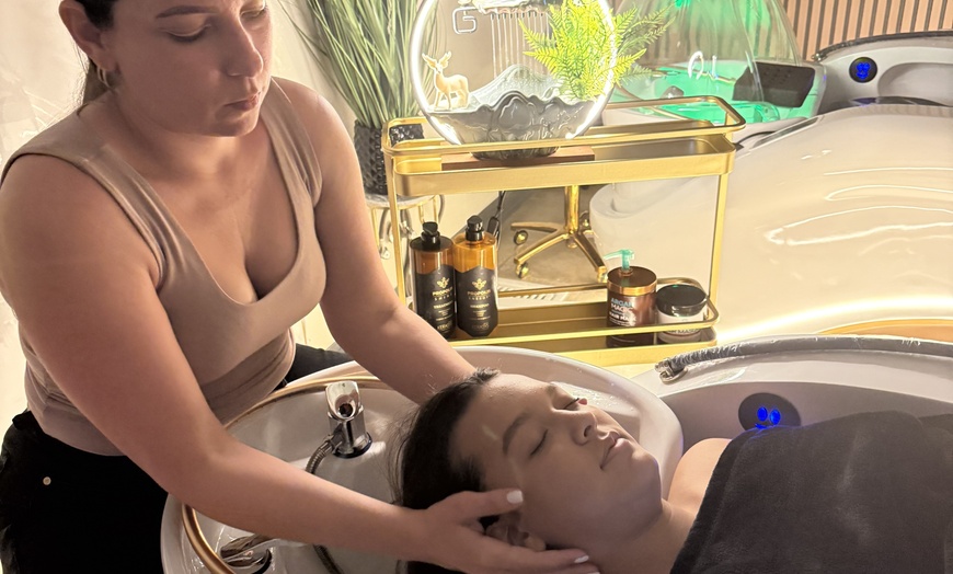 Image 3: Relax with a 60-Min Japanese-Style Head Spa Scalp Detox For One + Two