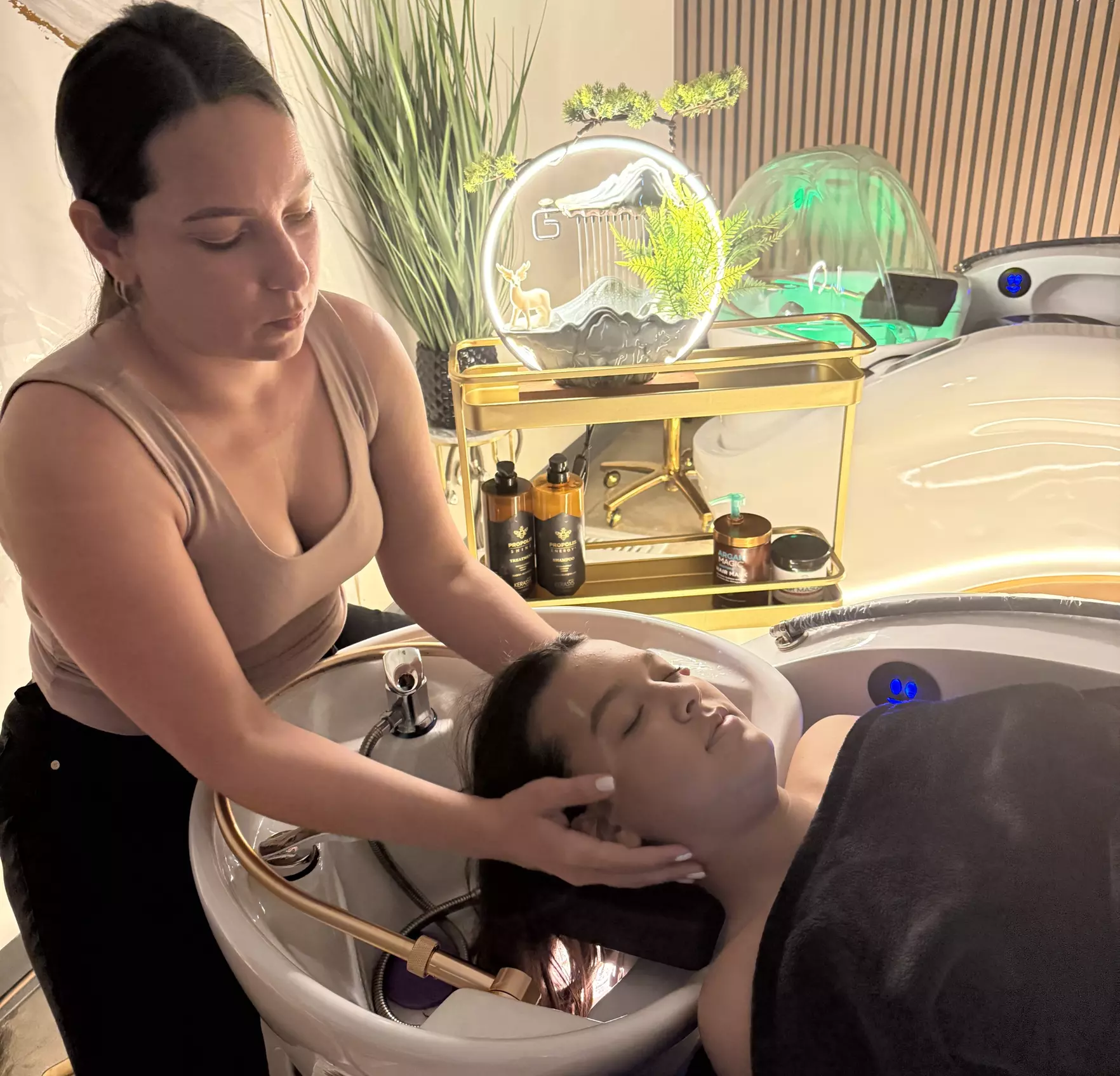 Relax with a 60-Min Japanese-Style Head Spa Scalp Detox For One + Two