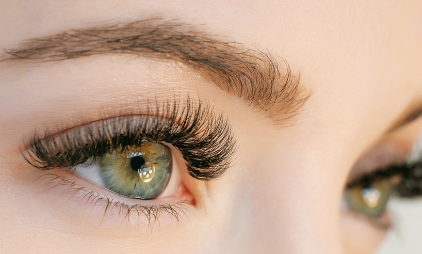 Image 1: Enhance Your Beauty with Classic Micro Mink Full Set Lashes & Touch-up