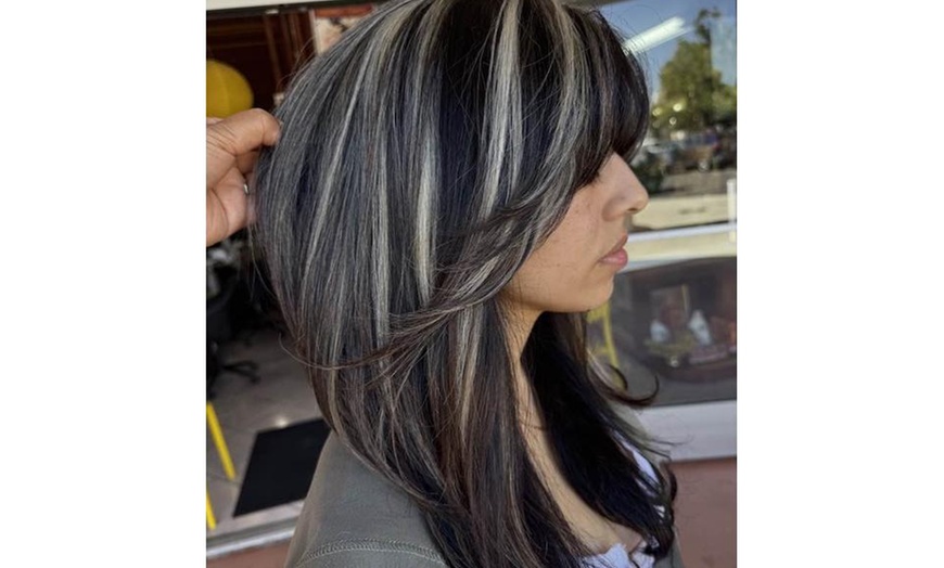Image 1: Up to 58% Off on Hair Styling at Happy Salon Hair & Nails