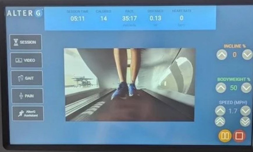 Image 4: Anti-Gravity Treadmill for Low-Impact, Pain-Free Movement