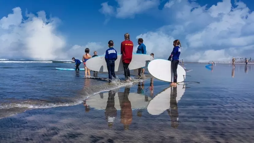 2-Hr Surfing Lesson with Wet Suit & Board Rental Up to 20% Off