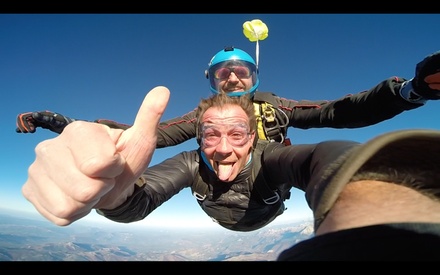 Saut en parachute en tandem