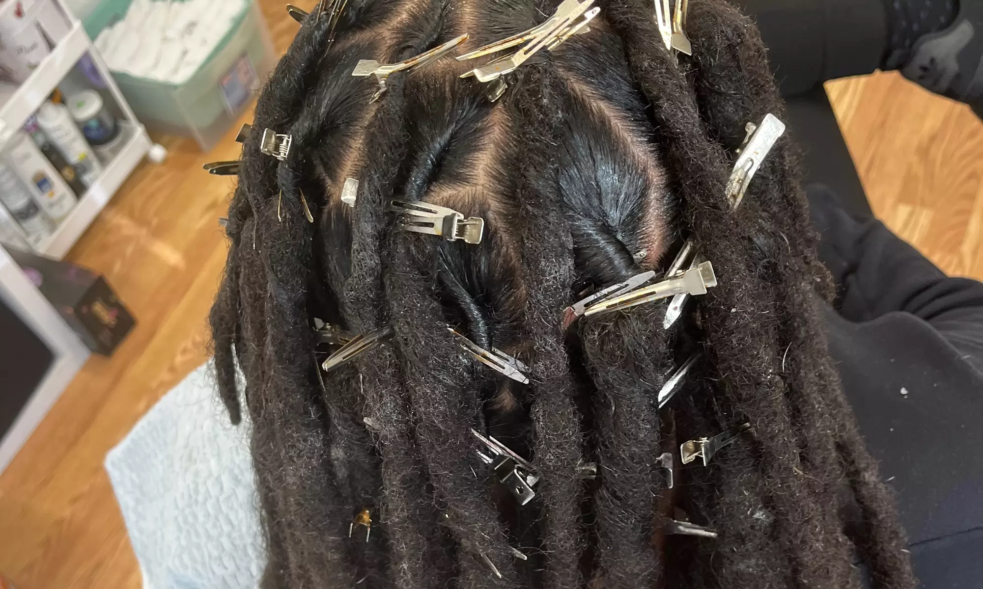 Get Fresh Loc Maintenance with Wash and Re-Twist Options