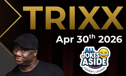 One Ticket - General Admission on Apr 30 at 7:00 PM - All Jokes Aside Comedy Lounge - Augusta