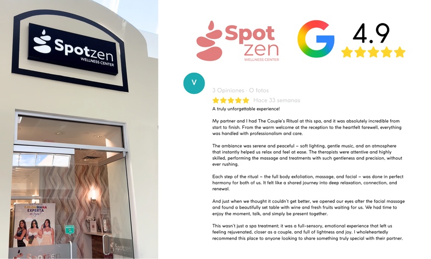 Image 3: Relax with a 50- or 80-Min Couples Massage with Aromatherapy & More