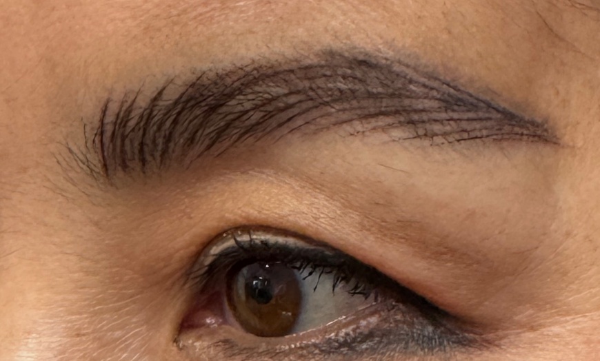 Image 2: Get stunning brows with microblading and touch-up session 