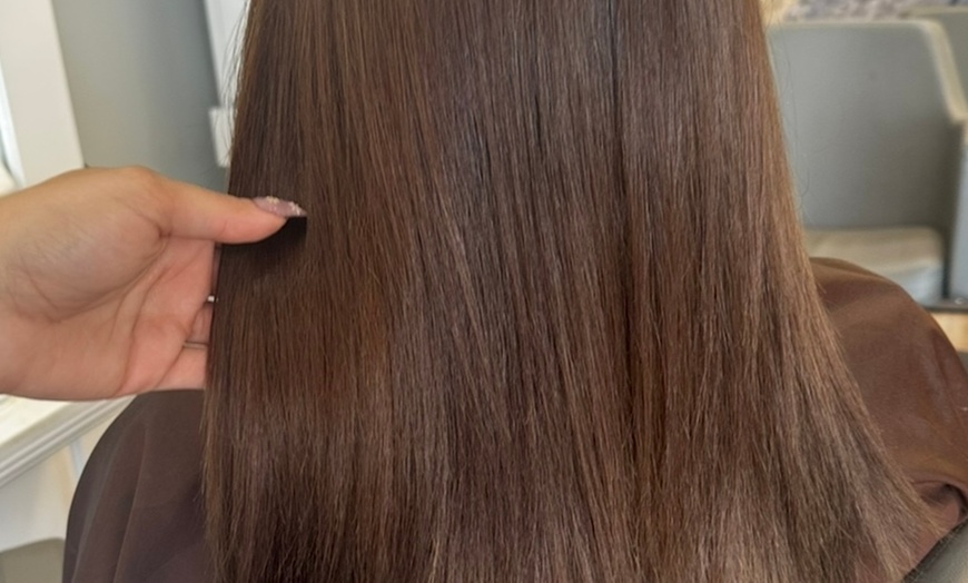 Image 8: Haircut, Condition & Blowdry + Optional Choice of Hair Color Service 