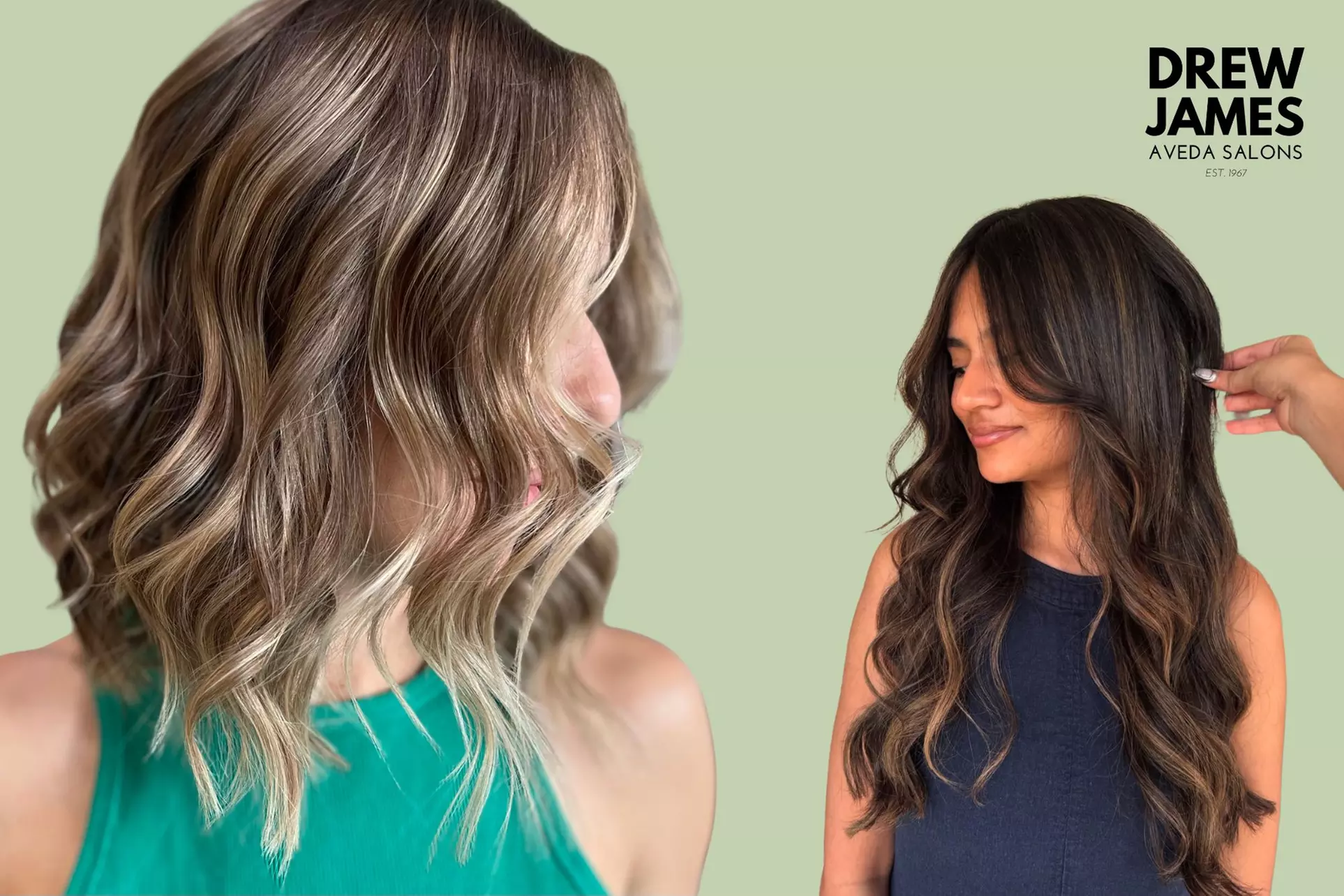 Up to 40% Off on Salon - Hair Color / Highlights at Drew James Aveda Salon Spa