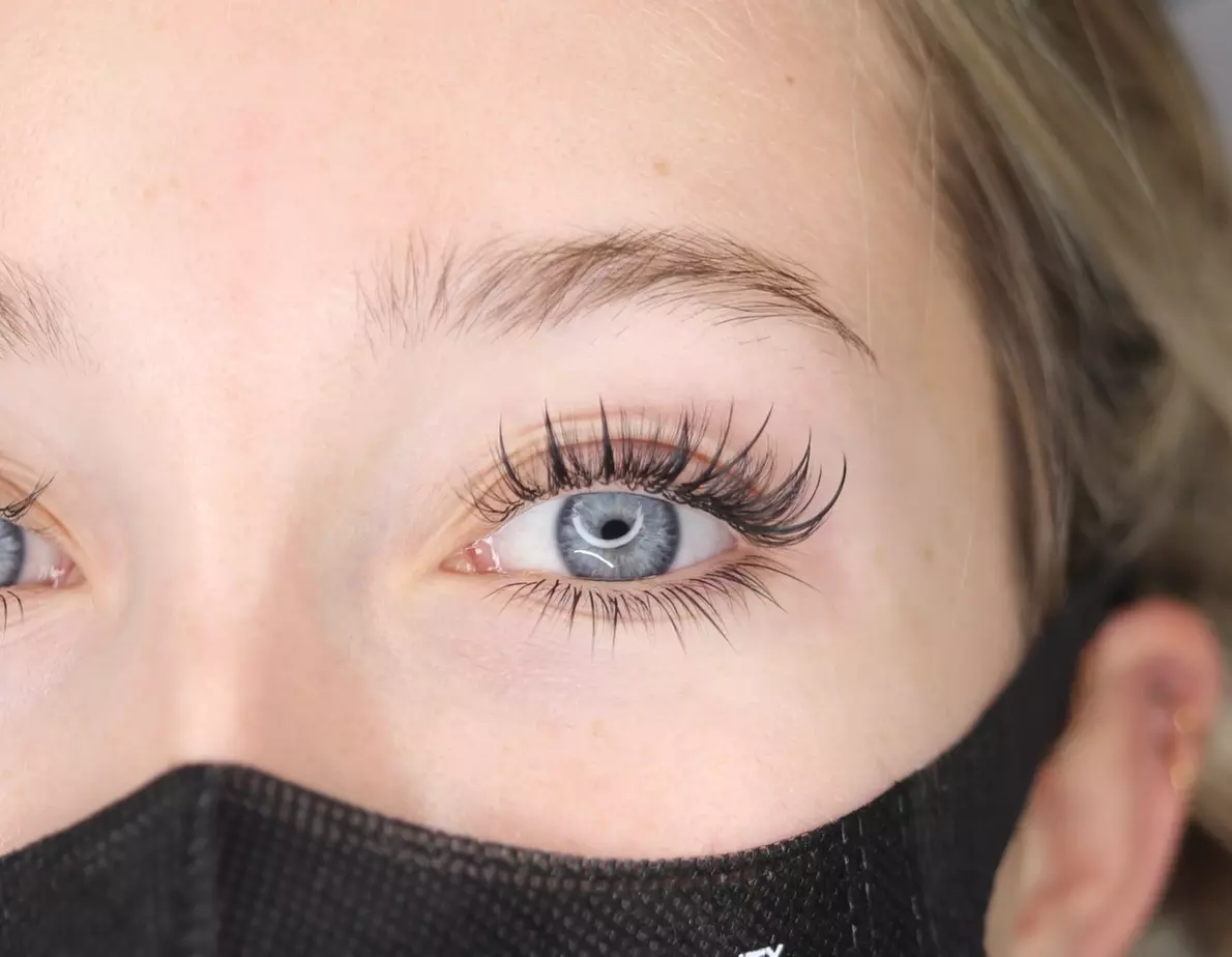 Classic Natural Set of Eyelash Extensions - 50 Lashes Per Eye at Melb Art Beauty (Up to 25% Off)