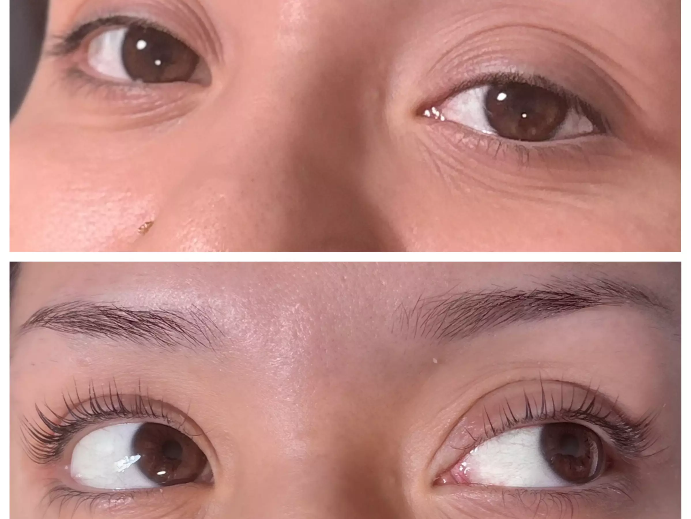 Korean Lash Lift & Keratin Tint with Free Neck Massage, Under Eye Mask