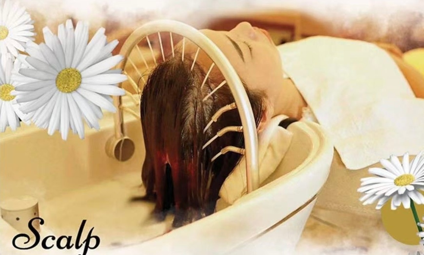 Image 1: Relax & Refresh: 60 or 75-Min Head Spa Experience with Neck & Shoulder Massage For One or Two (Up to 45% Off)