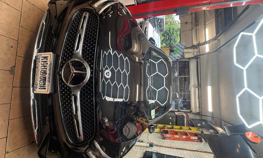 Image 2: Window Tinting For 2/5 Windows or Front Windshield for a Cooler Drive