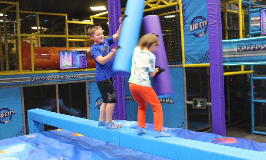 Image 4: Jump Passes, Arcade or Laser Tag at AirCity360 Adventure Park 