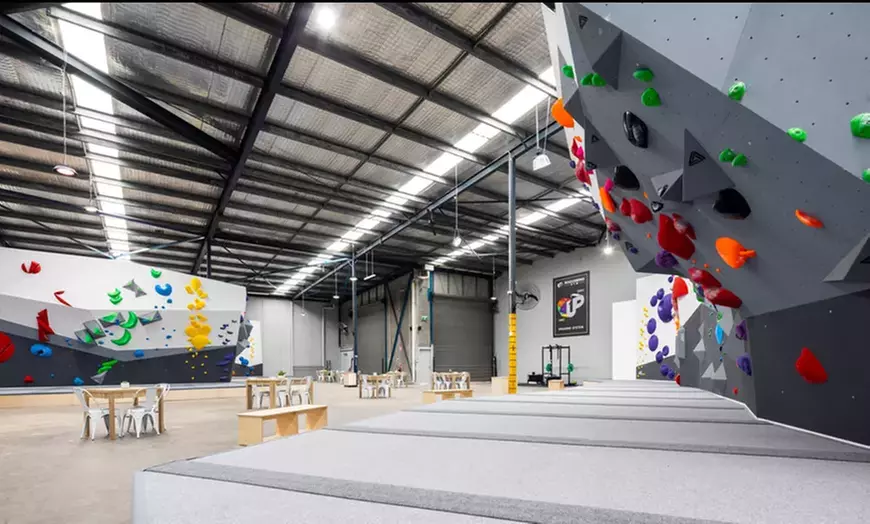 Full Day of Bouldering w/ Shoe Rental & Chalk for 1, 2, 3, 4, 5, or 6