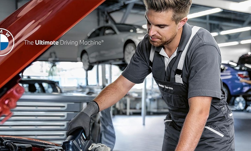 Image 1: Get a Full Synthetic Oil Change and Optional Tire Rotation Service